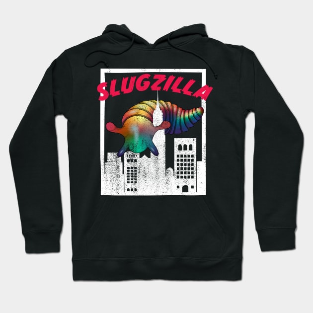 Slugzilla 3D Printed Sensory Slug Rampages New York! Hoodie by YourGoods